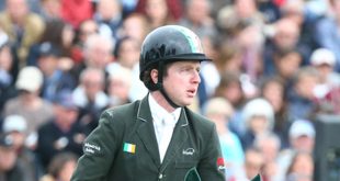 Tous les espoirs irlandais de médaille équestre reposent sur Greg Broderick (© Gilles Alleaume)