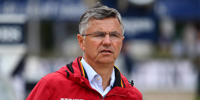 Otto Becker reste à la tête de l'équipe allemande (© Gilles Alleaume)