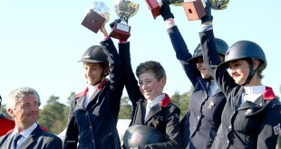 L'équipe de France poney au BIP © Gilles Alleaume